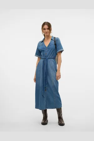 VERO MODA Vmtrylla Vestito Midi