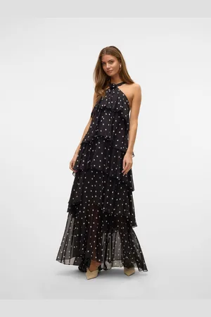 VERO MODA Vmfelicia Vestito Lungo