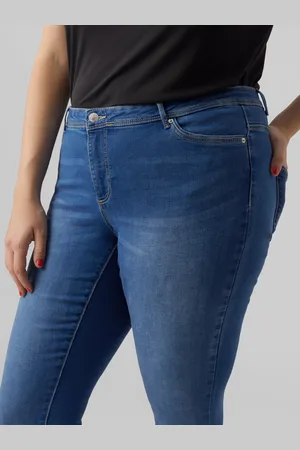 VERO MODA Vmcfanya Vita Media Slim Fit Jeans