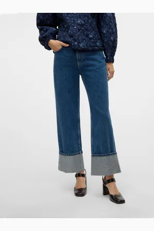 VERO MODA Vmchloe Vita Alta Wide Leg Fit Jeans