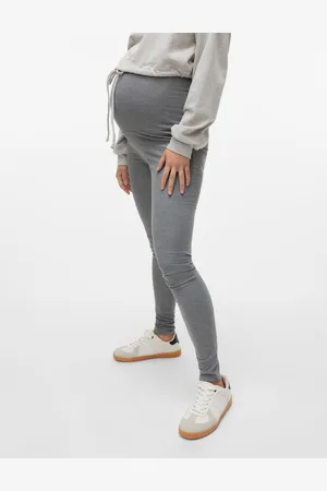 Mama;licious Pantaloni Regular Fit Vita Alta