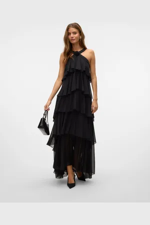 VERO MODA Vmfelicia Vestito Lungo