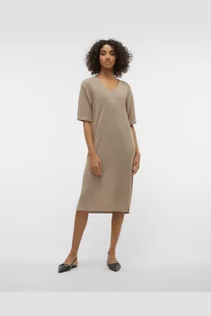 VERO MODA Vmeddie Vestito Midi