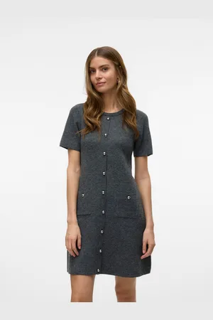VERO MODA Vmjohanna Vestito Midi
