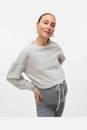 Mama;licious Felpe Regular Fit Paricollo