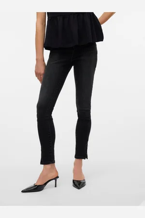 VERO MODA Vmbe Vita Alta Skinny Fit Jeans