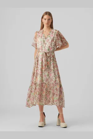 VERO MODA Vmsilo Vestito Midi