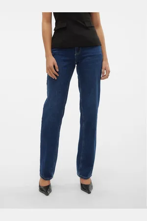 VERO MODA Vmpam Vita Bassa Straight Fit Jeans