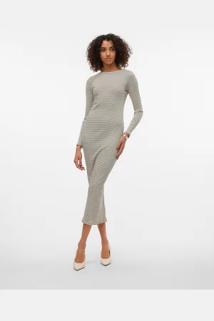 VERO MODA Vmlena Vestito Lungo