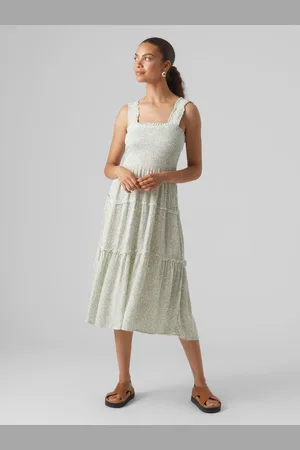 VERO MODA Vmmenny Vestito Midi
