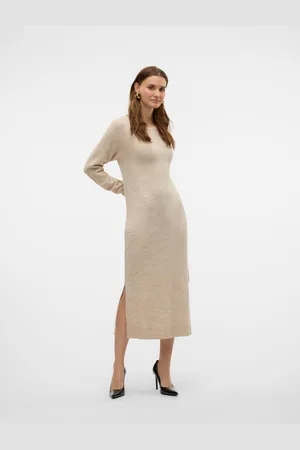 VERO MODA Vmlefile Vestito Midi