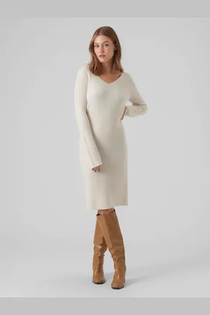 VERO MODA Vmbritany Vestito Midi