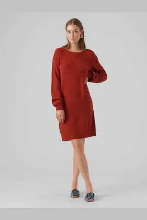 VERO MODA Vmlefile Vestito Corto