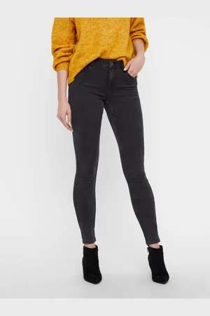 VERO MODA Vmseven Vita Media Slim Fit Jeans