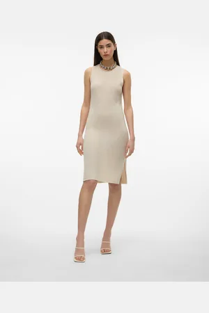 VERO MODA Vmnewlexsun Vestito Corto