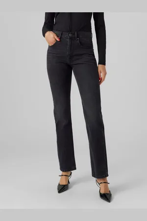 VERO MODA Vmhailey Vita Alta Straight Fit Jeans