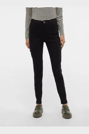VERO MODA Vmdebbie Vita Media Pantaloni Cargo