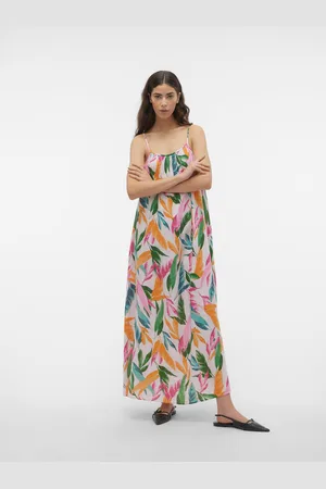 VERO MODA Vmkleo Vestito Lungo