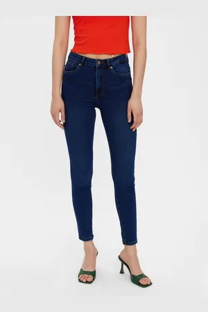 VERO MODA Vmsophia Vita Alta Slim Fit Jeans