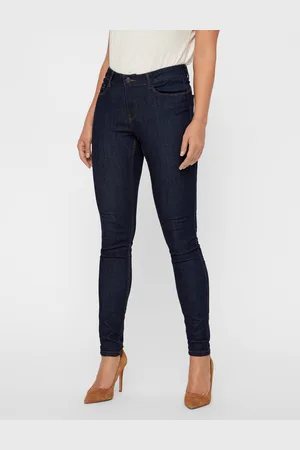VERO MODA Vmseven Vita Media Slim Fit Jeans