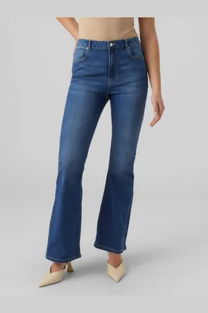 VERO MODA Vmselina Vita Alta Flared Fit Jeans