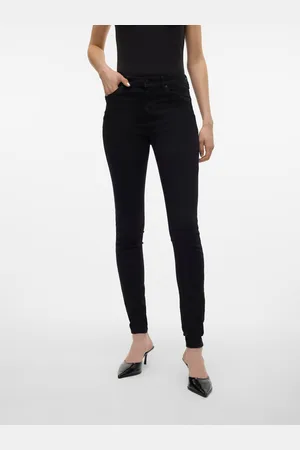 VERO MODA Vmalia Vita Media Slim Straight Fit Jeans