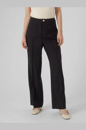 VERO MODA Vmgecina Vita Alta Pantaloni
