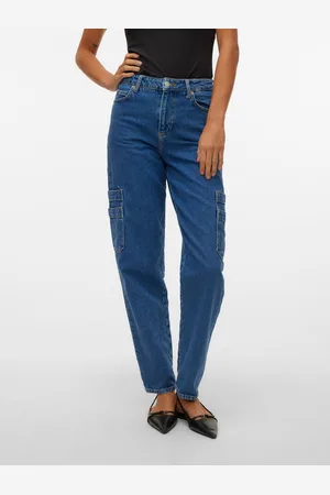 VERO MODA Vmaviva Vita Alta Mom Fit Jeans