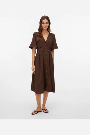 VERO MODA Vmmelaney Vestito Midi