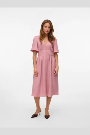 VERO MODA Vmmelaney Vestito Midi
