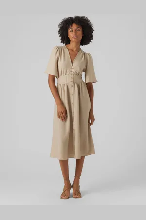 VERO MODA Vmmelaney Vestito Midi