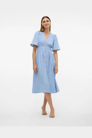 VERO MODA Vmmelaney Vestito Midi