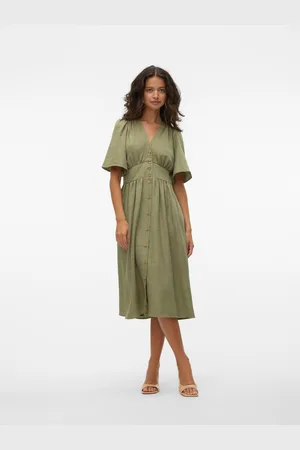 VERO MODA Vmmelaney Vestito Midi
