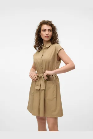 VERO MODA Vmcassie Vestito Corto