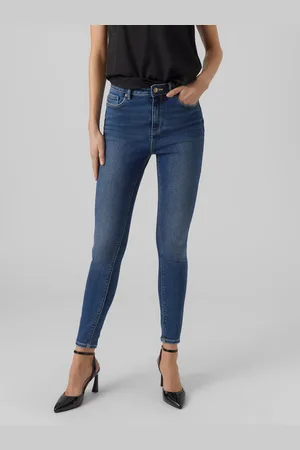 VERO MODA Vmsophia Vita Alta Slim Fit Jeans