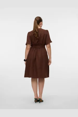 VERO MODA Vmcmelaney Vestito Midi