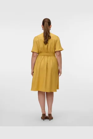 VERO MODA Vmcmelaney Vestito Midi
