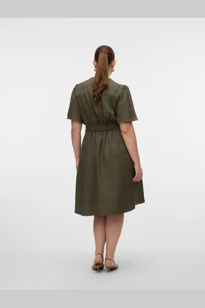VERO MODA Vmcmelaney Vestito Midi