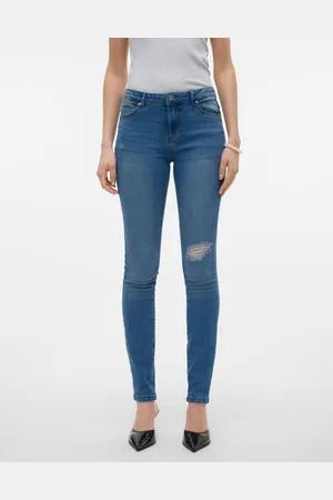 VERO MODA Vmjune Vita Media Skinny Fit Jeans