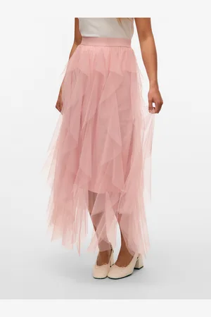 VERO MODA Vmeve Vita Alta Gonna Lunga