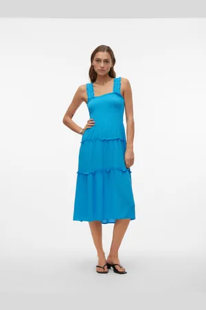 VERO MODA Vmmenny Vestito Midi