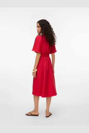 VERO MODA Vmmelaney Vestito Midi