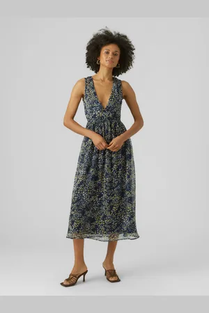 VERO MODA Vmdora Vestito Midi