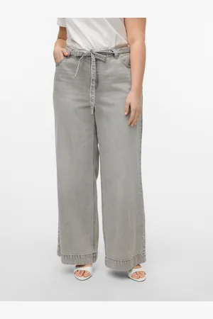 VERO MODA Vmckathy Vita Alta Wide Leg Fit Jeans
