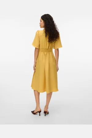 VERO MODA Vmmelaney Vestito Midi