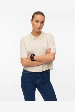 VERO MODA Vmhappyshine Polo In Maglia