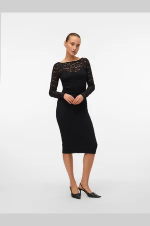 VERO MODA Vmpaula Vestito Midi