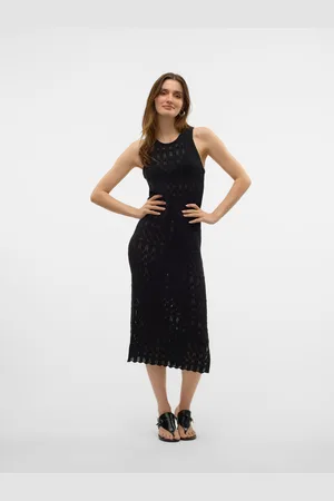 VERO MODA Vmfabienne Vestito Lungo
