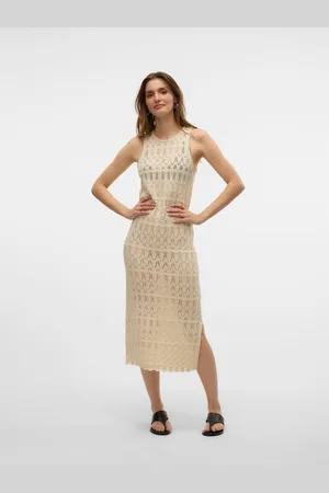 VERO MODA Vmfabienne Vestito Lungo