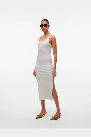 VERO MODA Vmchloe Vestito Lungo